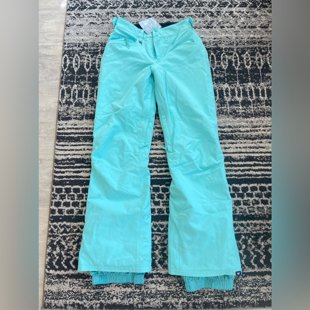 Roxy Women’s Medium Snowpants Blue (Snowboarding And Skiing Pants)